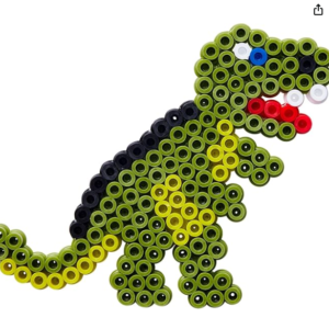 Hama Bügelperlen midi Dino 450 Stück mit Stiftplatte Blister